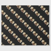 Knoflook voor knoflook cadeaupapier (Vlak)