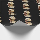 Knoflook voor knoflook cadeaupapier (Hoek)