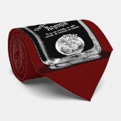 Knoflook voorkomt Vampire-geïnduceerde annemie Str Stropdas (Opgerold)