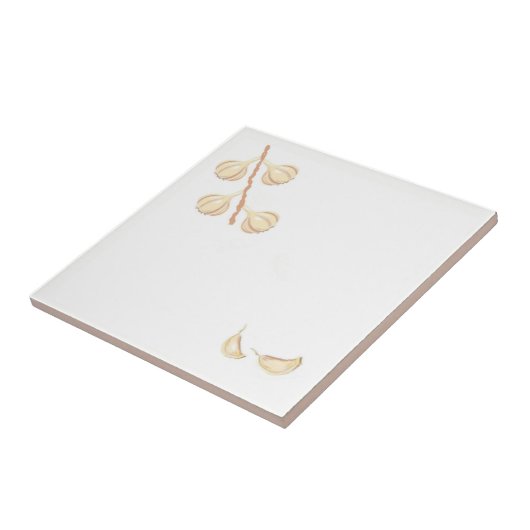 Knoflookaroma Tegeltje (Zijkant)