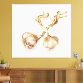 Knoflookbollen 2005 canvas afdruk (Insitu (Woonkamer))