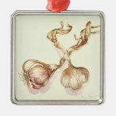 Knoflookbollen 2005 metalen ornament (Voorkant)