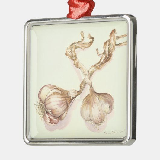 Knoflookbollen 2005 metalen ornament (Links)