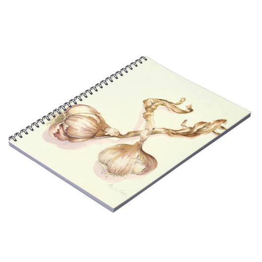 Knoflookbollen 2005 notitieboek (Linkerzijde)