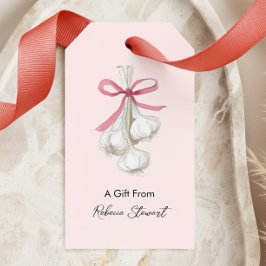 Knoflookbollen voor elke gelegenheid Een cadeau va Cadeaulabel