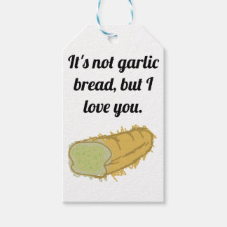 Knoflookbrood kunst cadeau label cadeaulabel
