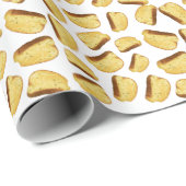 Knoflookbroodpatroon Cadeaupapier (Rol Hoek)