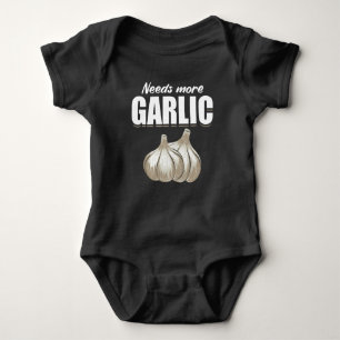 Knoflookhandschoenen Funny Cooking Food Humor Romper
