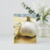 Knoflookhandschoenen stilleven briefkaart (Staand voorkant)