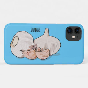 Knoflookillustratie cartoon Case-Mate iPhone case