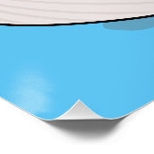 Knoflookillustratie cartoon perfect poster (Hoek)