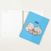 Knoflookillustratie cartoon planner (Display)