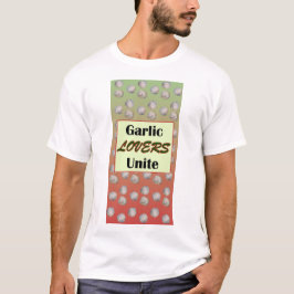 Knoflookovers verenigd t-shirt