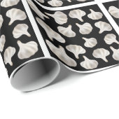 Knoflookpatroon Cadeaupapier (Rol Hoek)