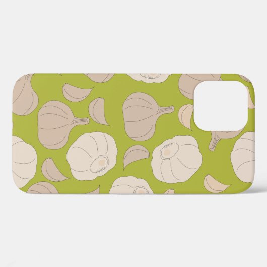 Knoflookpatroon - Knoflook handschoenen en bollen Case-Mate iPhone Case (Achterkant (horizontaal))