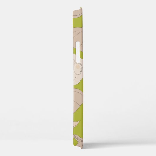 Knoflookpatroon - Knoflook handschoenen en bollen Case-Mate iPhone Case (Achterkant / Rechts)