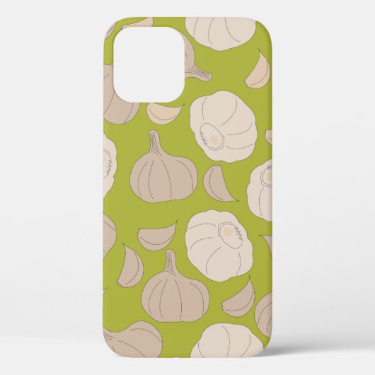Knoflookpatroon - Knoflook handschoenen en bollen Case-Mate iPhone Case (Achterkant)