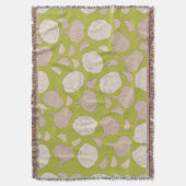 Knoflookpatroon - Knoflook handschoenen en bollen Deken (Voorkant Verticaal)