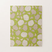 Knoflookpatroon - Knoflook handschoenen en bollen Legpuzzel (Verticaal)