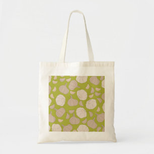 Knoflookpatroon - Knoflook handschoenen en bollen Tote Bag