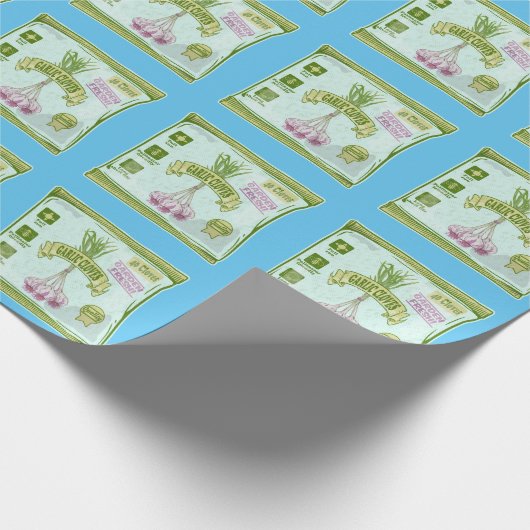 Knoflookteentjes Plantentuin Cadeaupapier (Hoek)