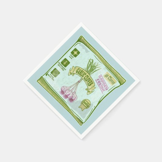 Knoflookteentjes Plantentuin Servet (Hoek)