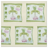 Knoflookteentjes Plantentuin Stof (Swatch)