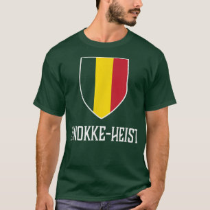 Knokke-Heist, België - Belgisch Belgisch Shirt