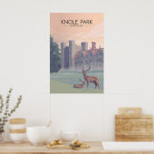 Knole Park Sevenoaks Reisposter Poster (Keuken)