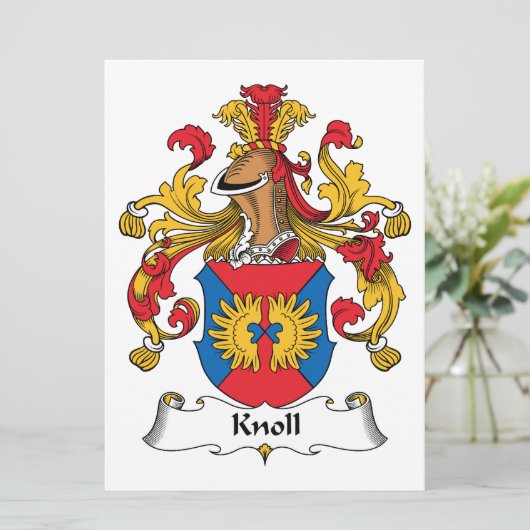 Knoll Family Crest (Staand voorkant)