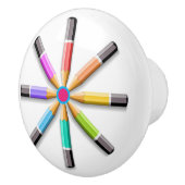 Knollen van de kabinetsleden van scholen en kantoo keramische knop (Rechts)