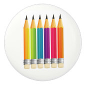 Knollen van de kabinetsleden van scholen en kantoo keramische knop (Voorkant)