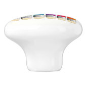 Knollen van de kabinetsleden van scholen en kantoo keramische knop (Zijkant)