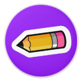 Knollen van de kabinetsleden van scholen en kantoo keramische knop (Voorkant)