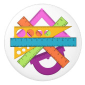 Knollen van de kabinetsleden van scholen en kantoo keramische knop (Voorkant)