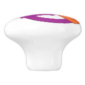 Knollen van de kabinetsleden van scholen en kantoo keramische knop (Zijkant)