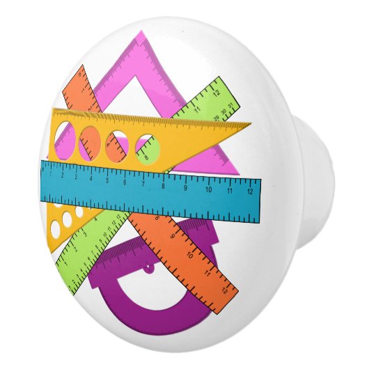 Knollen van de kabinetsleden van scholen en kantoo keramische knop (Rechts)