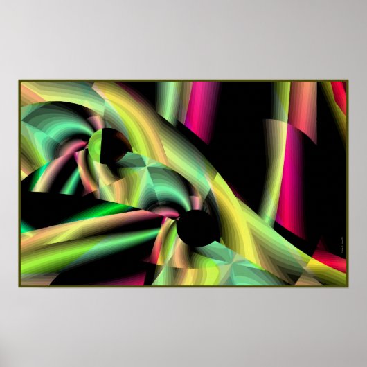 Knolselderij Salad. Poster (Voorkant)