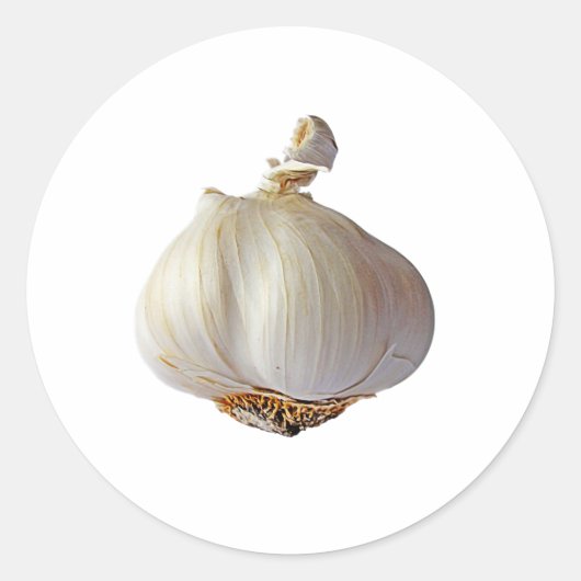 Knolstaafje Ronde Sticker (Voorkant)