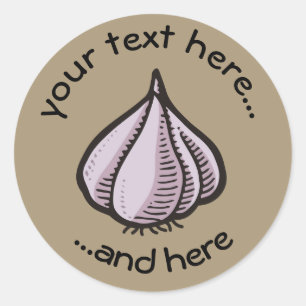 Knolstaafje Ronde Sticker