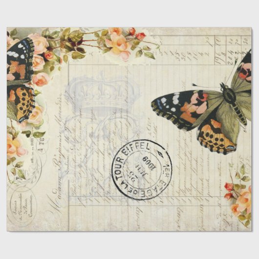 Knolvlieg Ephemera 60 lb lospapier Cadeaupapier (Vlak)