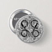 Knolwerk voor Keltisch Ronde Button 5,7 Cm (Voorkant /achterkant)