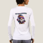 Knome Lover's "Not Today, Gnomeey" Tri-Blend Shirt (Achterkant)