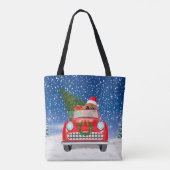 KNOODHOOGTE-RIJVAARTUIGEN IN Sneeuw Tote Bag (Achterkant)