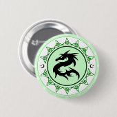 Knoop 5 van de draak ronde button 5,7 cm (Voorkant /achterkant)