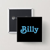Knoop Billy Vierkante Button 5,1 Cm (Voorkant /achterkant)