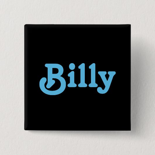 Knoop Billy Vierkante Button 5,1 Cm (Voorkant)