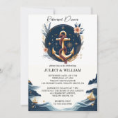 Knoop Bootschip Marine Blauw Nautische repetitie D Kaart (Voorkant)