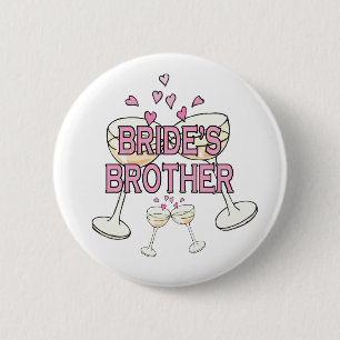 Knoop: Bride's Brother Ronde Button 5,7 Cm