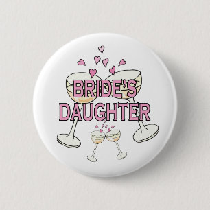 Knoop: Bride's dochter Ronde Button 5,7 Cm